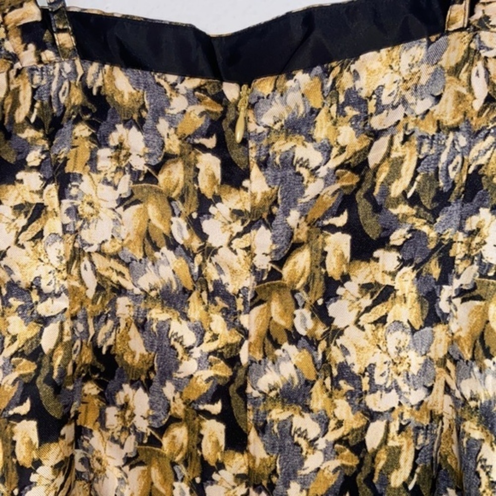 Lioness Yellow VILLA MINI DRESS 90S BROCADE Sz.L NWT! - Picture 10 of 10